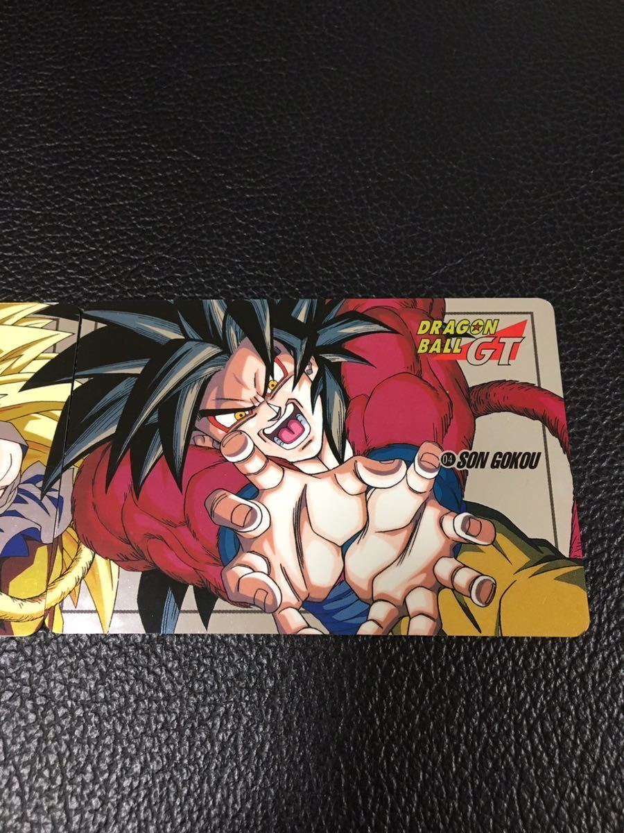 【美品】激レア！ドラゴンボールGT カードダス　No.03 04 ドラゴンボールGT カードダス No，03 No，04 メタルカード(隠れキラ)