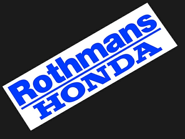 新品 Rothmans Honda 17cm ステッカー ホンダ ウイング ロスマンズ タバコ バイク 2輪 の落札情報詳細 ヤフオク落札価格情報 オークフリー スマートフォン版