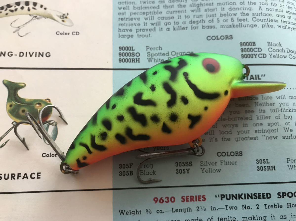 オールドヘドンスミスビッグヘッドold heddon bighedd smith Heddon へドン ビッグバド スミス 30周年 浮世絵 オールド