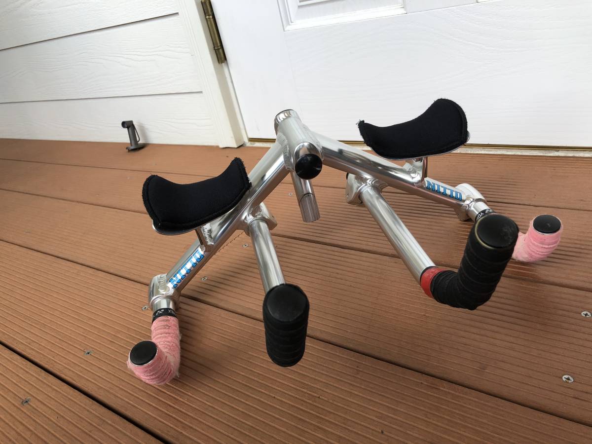 NITTO エアロハンドル ブルホーン DHバー 美品 の落札情報詳細 - Yahoo