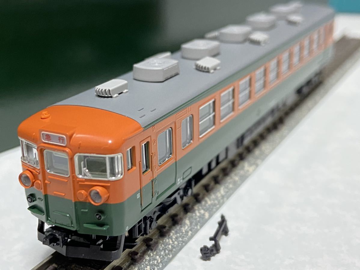 KATO 10-1488 10-1489 165系急行佐渡 基本増結セット 軽加工あり