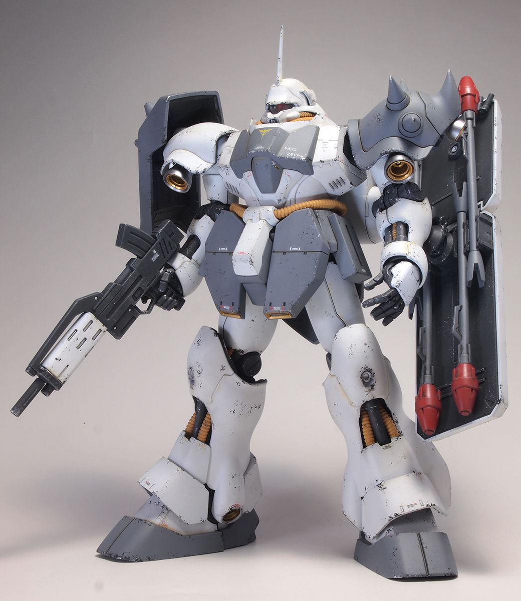 1/100 MG ギラドーガ 塗装済み完成品 マスターグレードの落札情報詳細