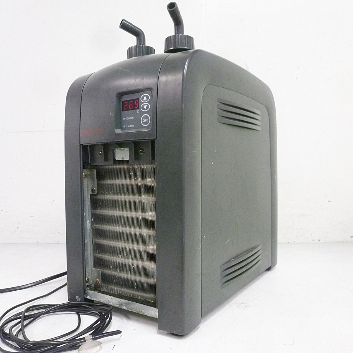 水槽クーラー レイシー 100v 中古 Lx 110ex Lx 小型循環式 観賞魚 水槽用 デジタルサーモコントローラ ジャンク Rei Sea 淡水 海水 の落札情報詳細 ヤフオク落札価格情報 オークフリー スマートフォン版