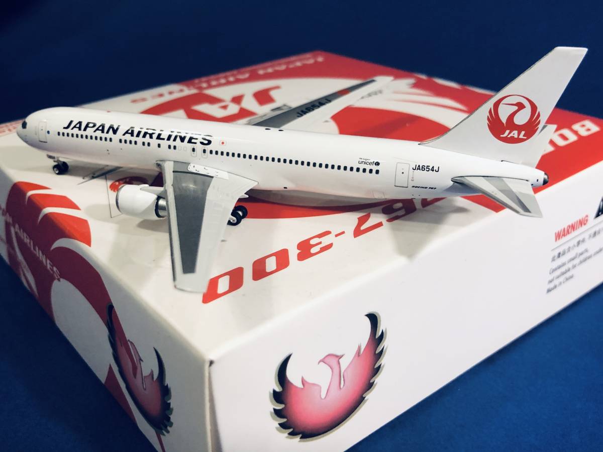 新品】Phoenix1/400 JAL 日本航空 B767-300ER JA654J の落札情報詳細