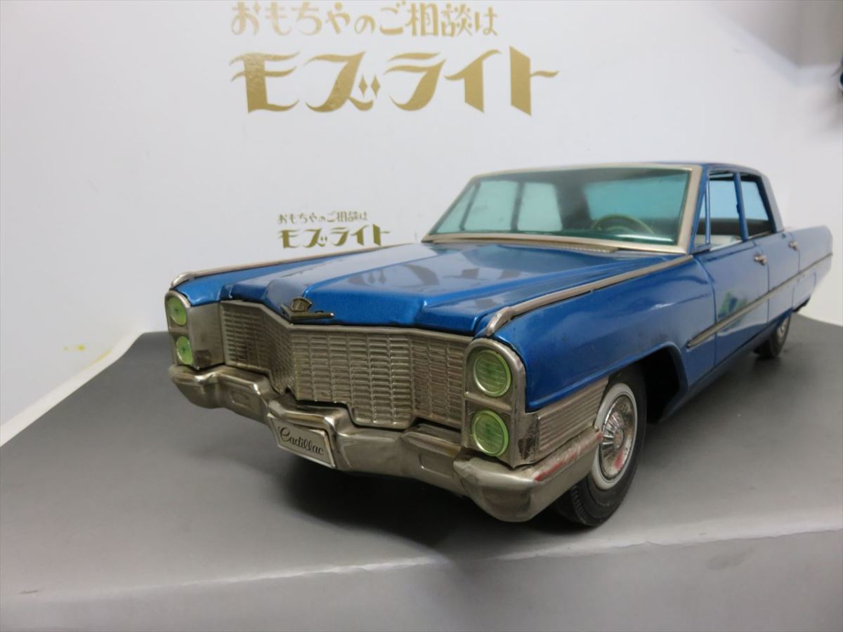 ☆ 当時物 超大型 65cm野村トーイ ブルーメタリック キャディラック