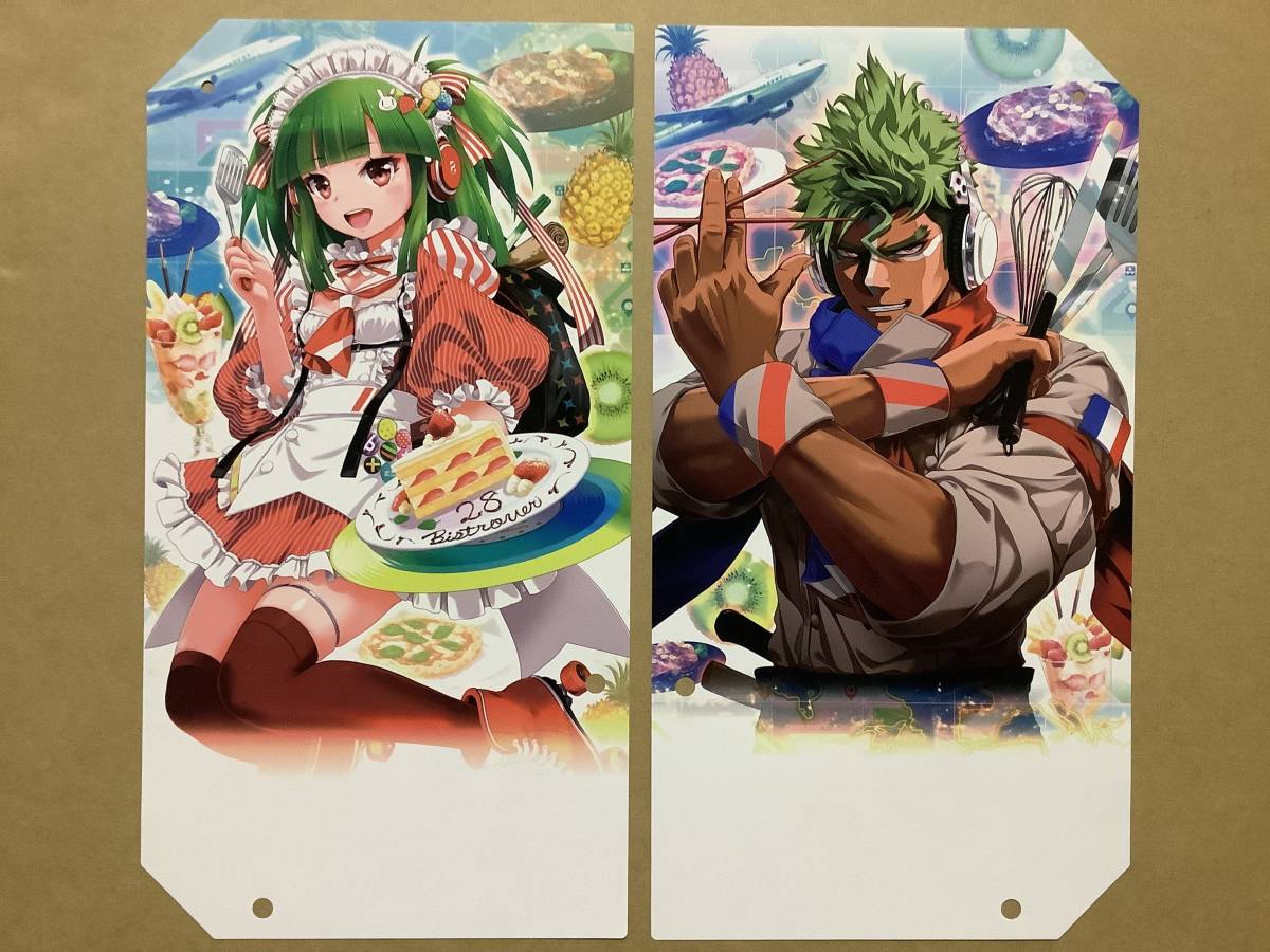 新品】ビートマニアⅡDX◇beatmania IIDX 28 BISTROVER◇サイドPOP 【★超目玉】 2個セット ビートマニア POP その他