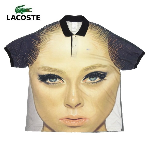 ヴィジョネア 54号 X ラコステ コラボ Big Face Women ポロシャツ Size L オーバーサイズ Visionaire リチャード フィリップス の落札情報詳細 ヤフオク落札価格情報 オークフリー スマートフォン版