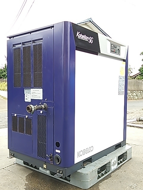 コベルコ スクリューコンプレッサー SG370A/AD 付属品あり