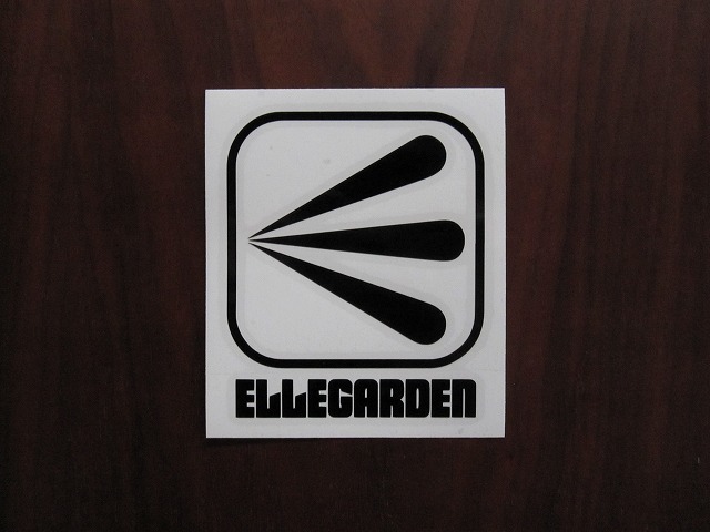 新品】ELLEGARDEN エルレガーデン カッティングステッカー Aの落札情報