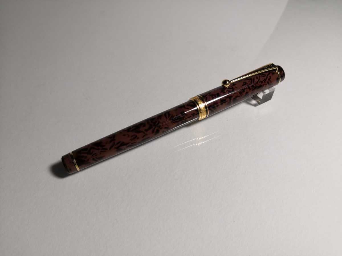 [PILOT] パイロット CUSTOM 鼈甲 14K Mニブ 2014 パイロット カスタム 74 PILOT CUSTOM 74 （極細字） 14K 02444
