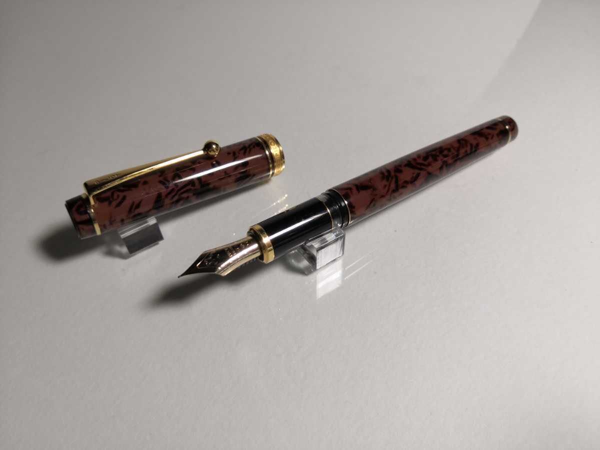 PILOT CUSTOM 鼈甲調 14K M/パイロット 万年筆 14金 中字