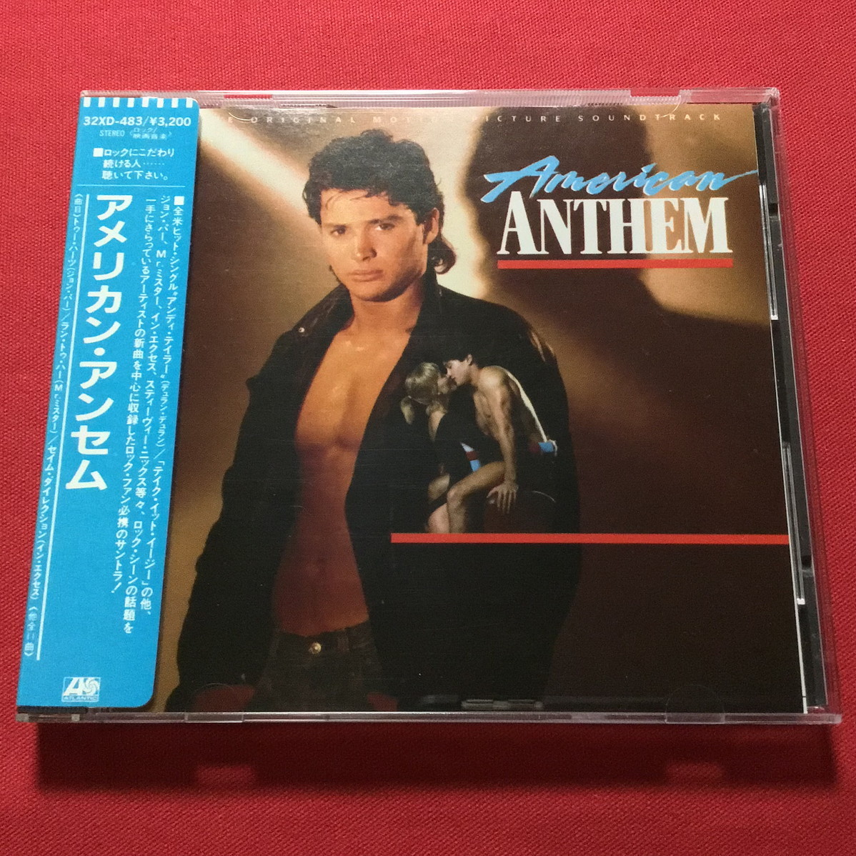 シール帯「アメリカン・アンセム」オリジナル・サウンドトラック
