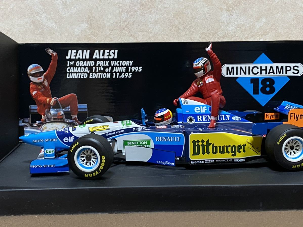 ミニチャンプス　Jean Alesi　LIMITED EDITION McLaren MP4-16 Jean Alesi Testcar 2002 Minichamps F1 Grand