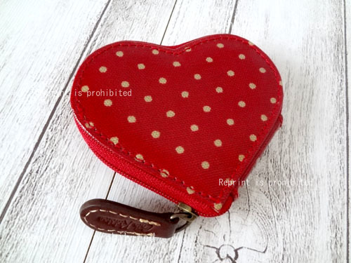 キャス キッドソン Cath Kidston コインケース ハート ドット柄 の落札情報詳細 ヤフオク落札価格情報 オークフリー スマートフォン版
