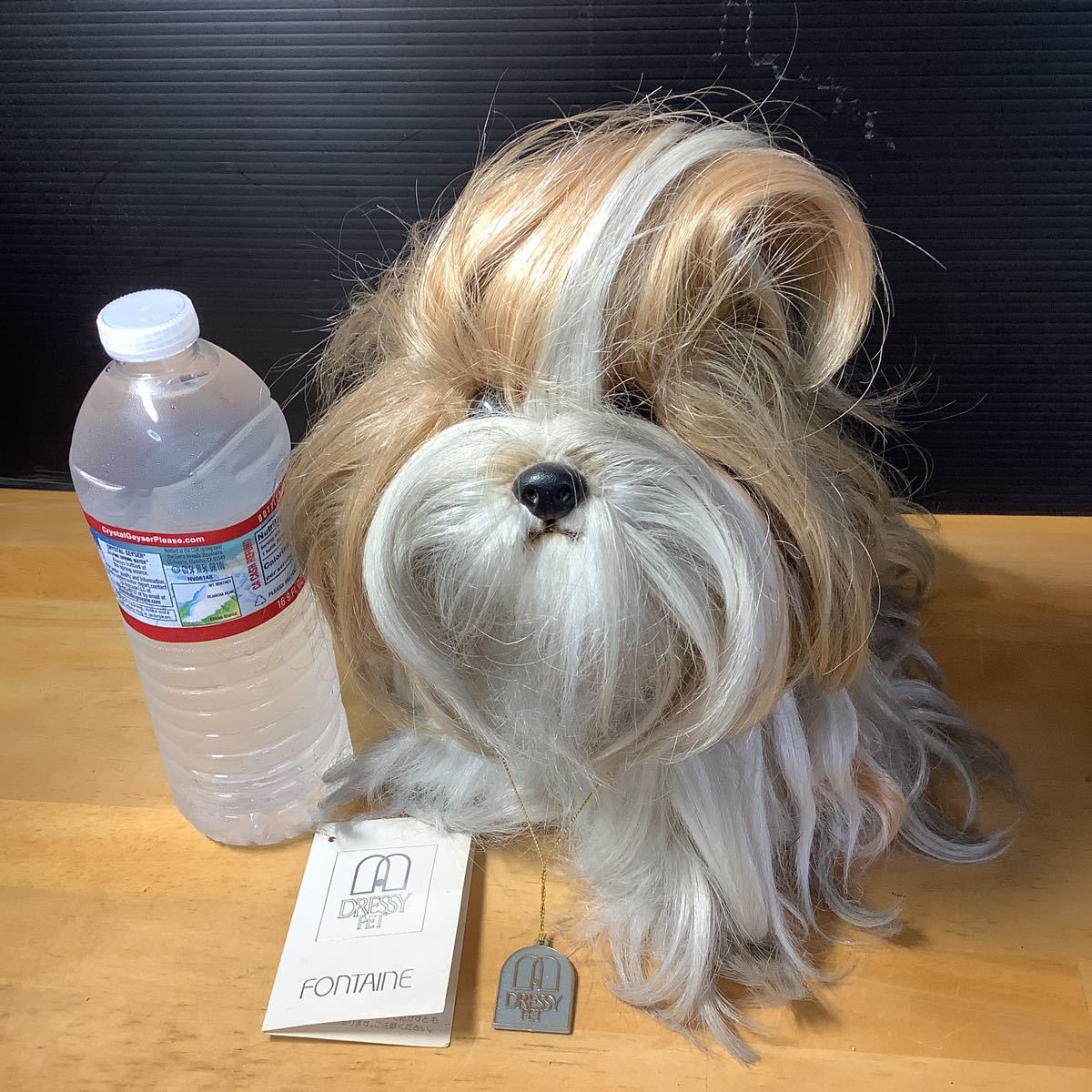 ☆当時物 昭和レトロ ぬいぐるみ 犬 ドレッシーペット FONTAINE MADE