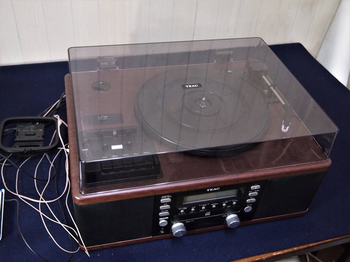 TEAC CDレコーダー CD - : LP-R520 ティアック ◇TEAC ターンテーブル