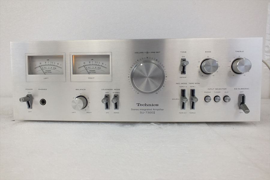 Technics テクニクス プリメインアンプ SU-7700Ⅱ ステレオチューナー