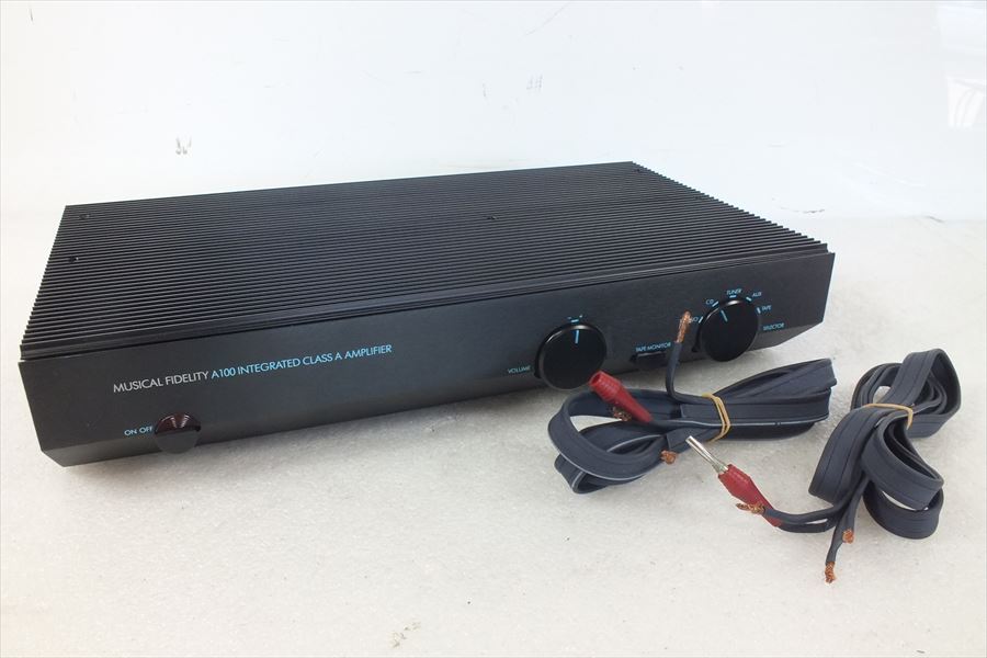 ☆MUSICAL FIDELITY ミュージカルフィデリティ A100 プリメインアンプ