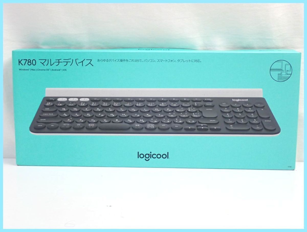 新品 未開封 Logicool ロジクール マルチデバイス ワイヤレスキーボード K780 Bluetooth スマホ タブレット Pc対応 の落札情報詳細 ヤフオク落札価格情報 オークフリー スマートフォン版