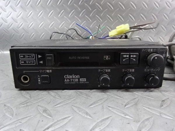 美品 Clarion クラリオン MD-8282 ダブルカセットデッキ
