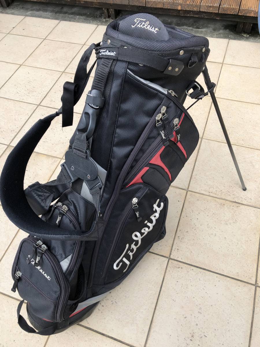 タイトリスト スタンド式 キャディーバッグ 軽量型 の落札情報詳細 ヤフオク落札価格情報 オークフリー スマートフォン版