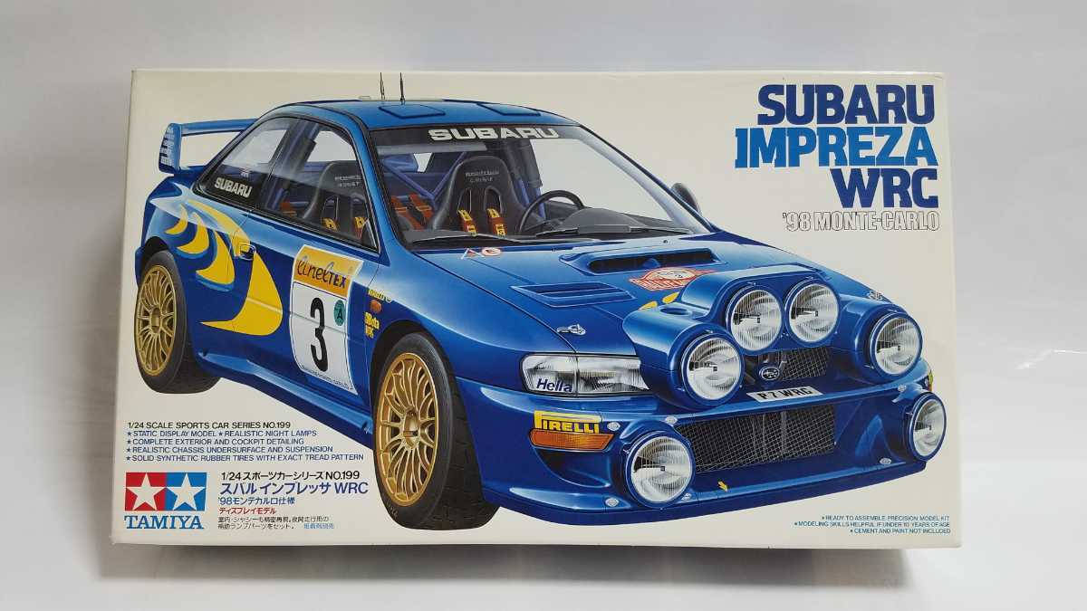 タミヤ TA03F インプレッサ 22B WRC