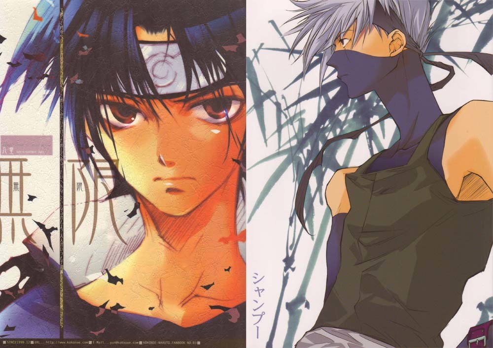 NARUTO同人誌 九重発行 「無限」「シャンプー」2冊セット カカサス