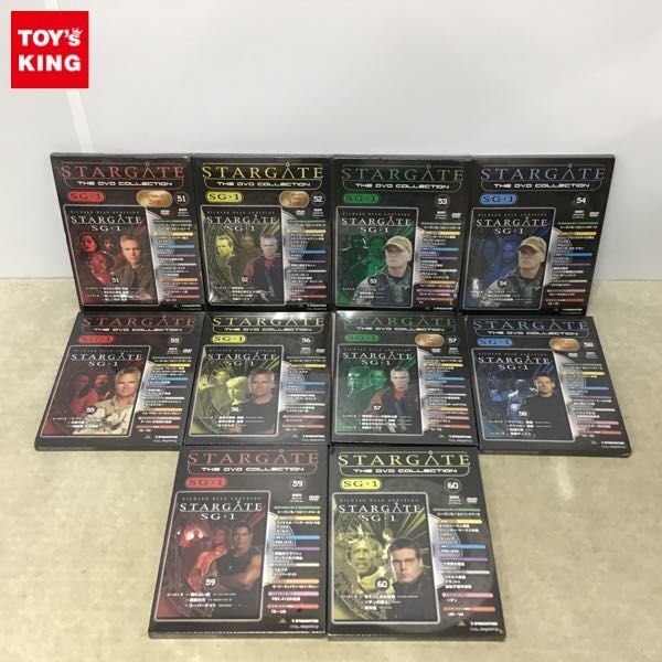 1円 未開封 デアゴスティーニ 隔週刊 スターゲイト Dvdコレクション No 51 No 60 の落札情報詳細 ヤフオク落札価格情報 オークフリー スマートフォン版