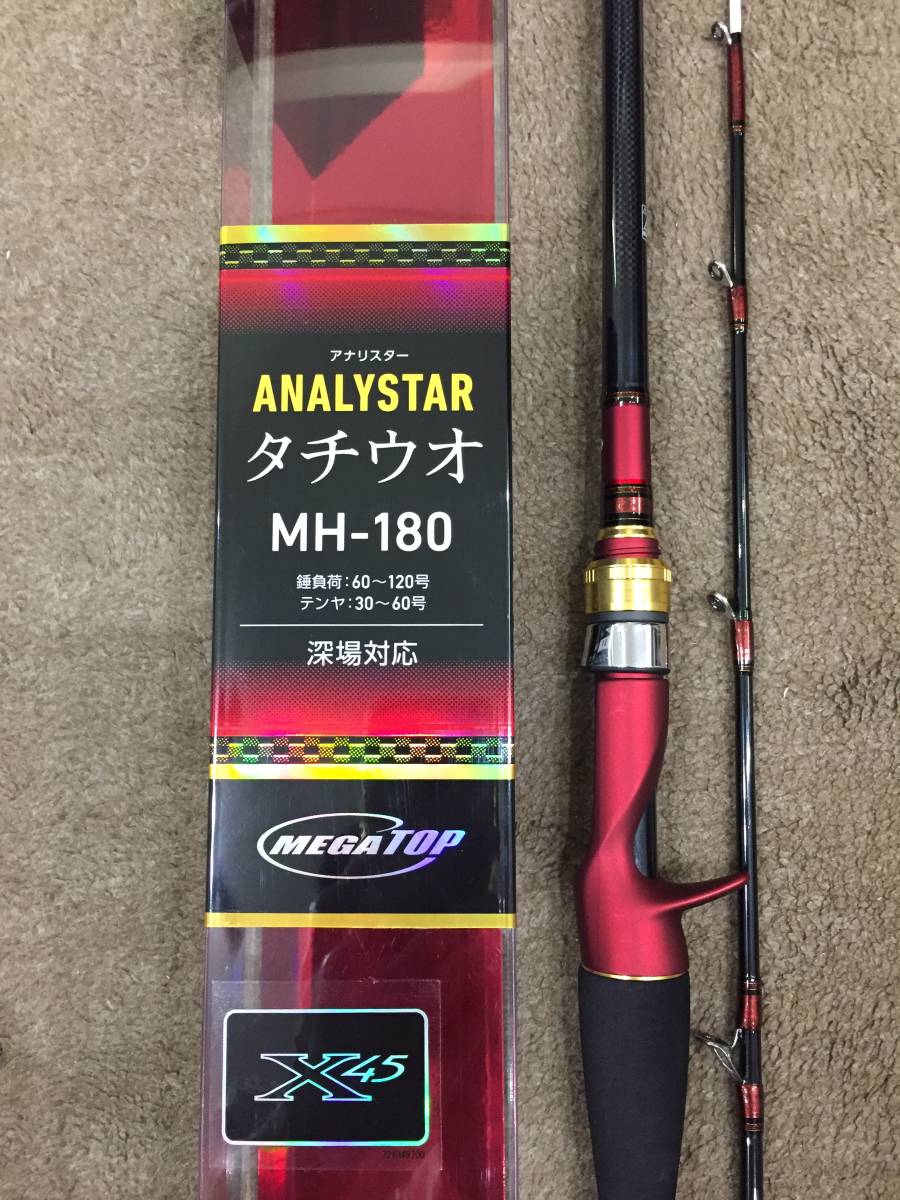 新品 新品ダイワ ｄａｉｗａ アナリスター タチウオ Mh 180 ７ ３調子 深場対応 の落札情報詳細 ヤフオク落札価格情報 オークフリー スマートフォン版