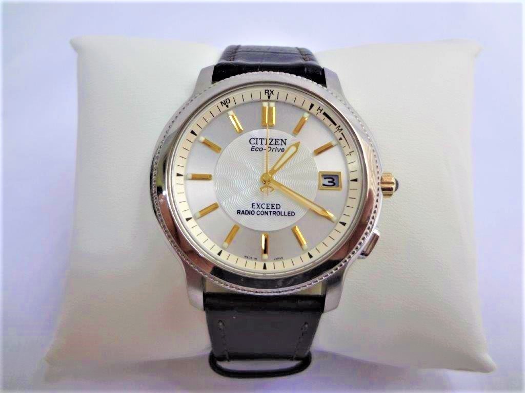 シチズン CITIZEN Eco-Drive EXCEED H410-T009000 メンズ腕時計 デイト