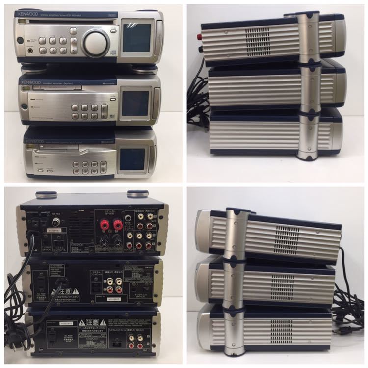 KENWOOD CD/MDコンポRD-VH7 /DM-VH7 Avino(訳あり KENWOOD CDMDコンポ