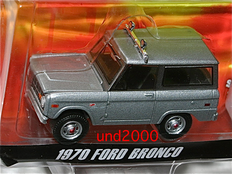 新品】Greenlight スピード 1/64 1970 フォード ブロンコ Speed Ford