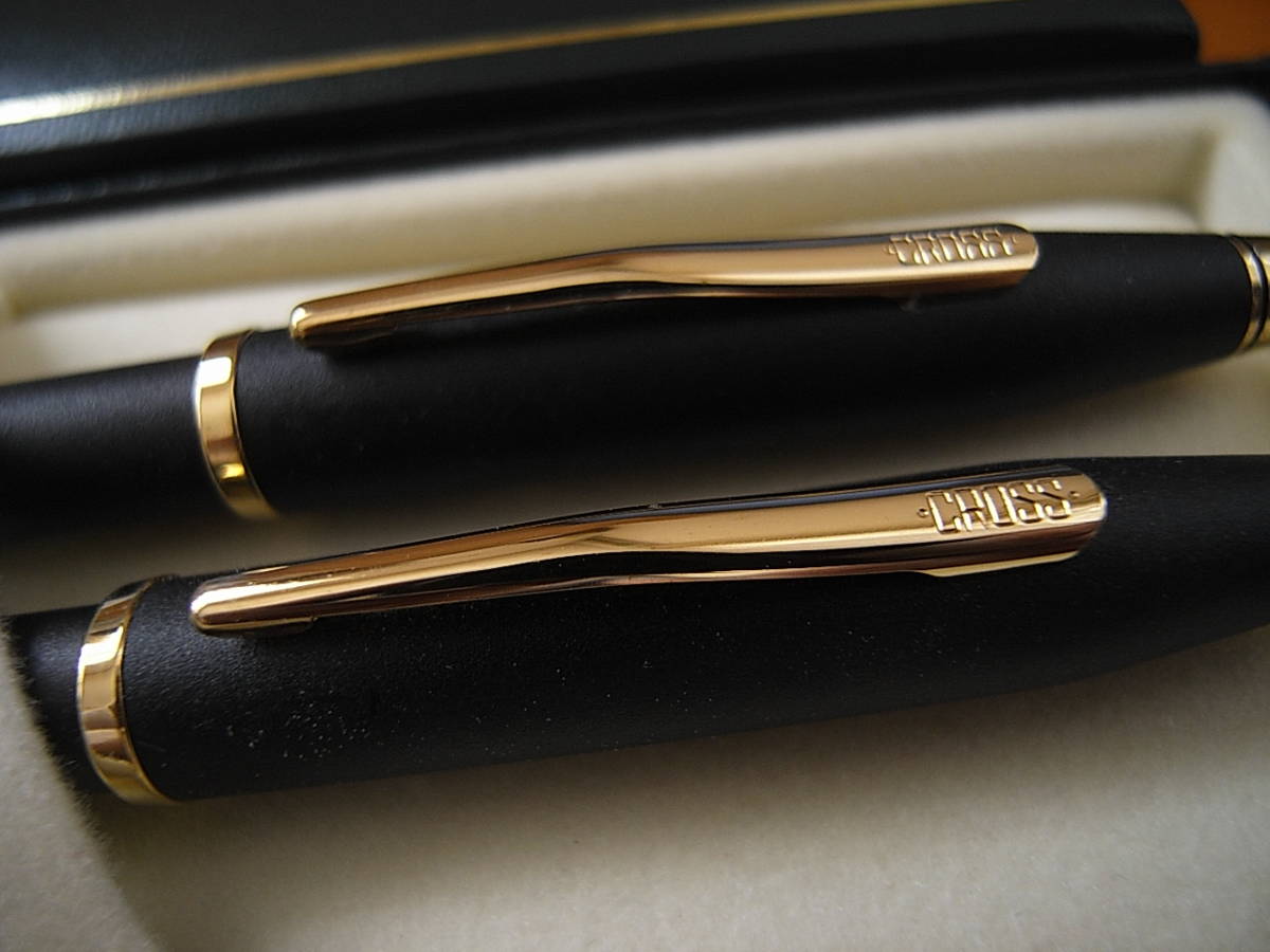 CROSSクロス 旧ロゴ筆記体 タウンゼントボールペン IRELAND製 USA製 旧