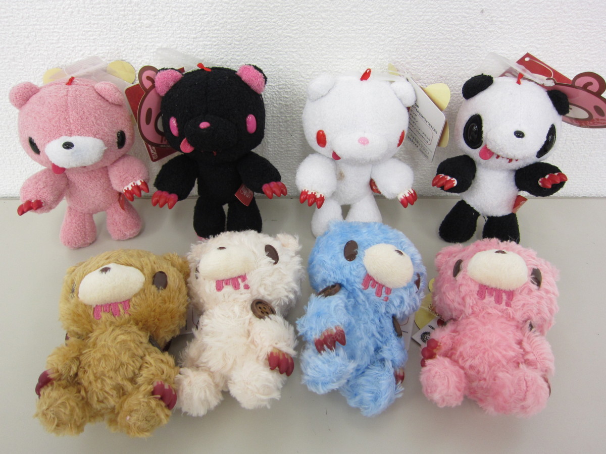 中古☆チャックスGP 立グルーミー ぬいぐるみ テディグリズリー Licky