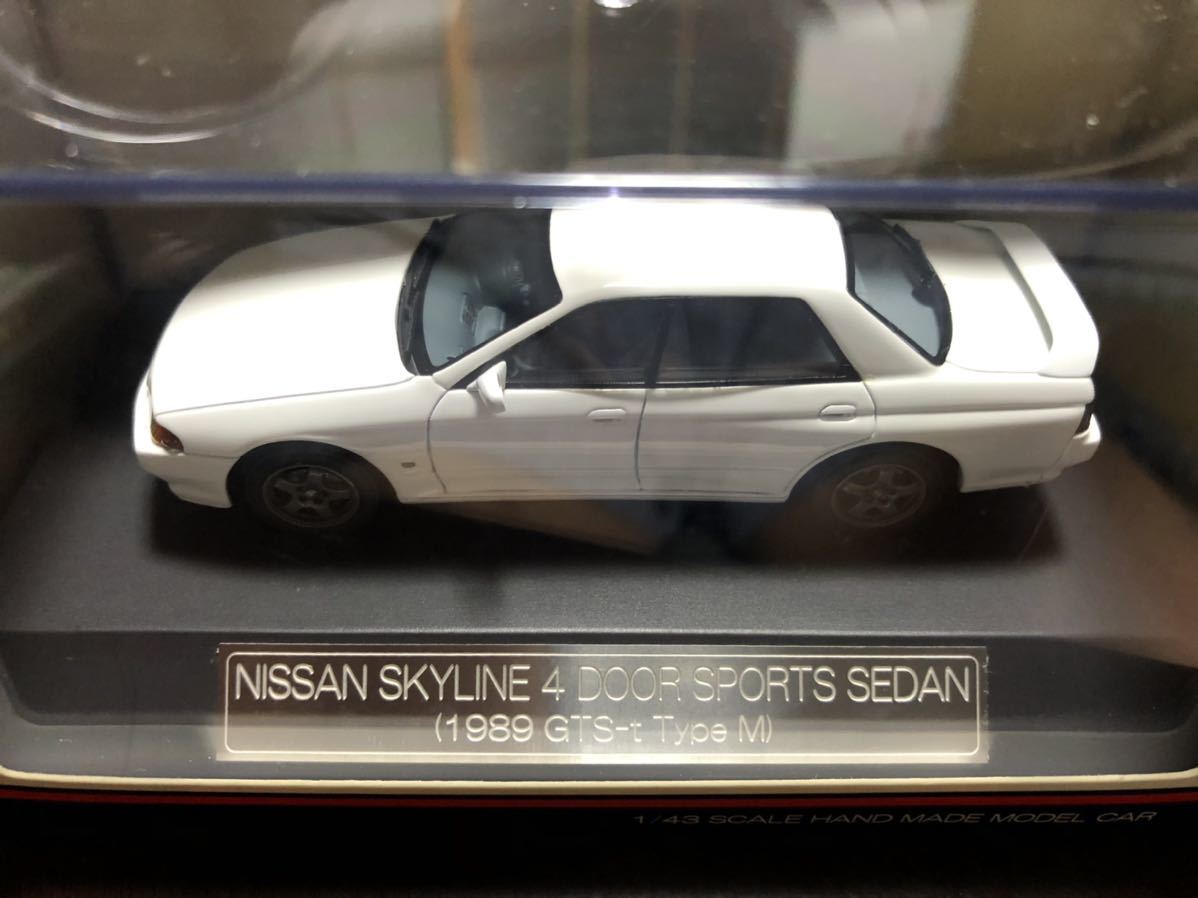 ハイストーリー 1 43 スカイライン R32 Gts T タイプm 19 パールホワイト 4ドアスポーツセダン の落札情報詳細 ヤフオク落札価格情報 オークフリー スマートフォン版