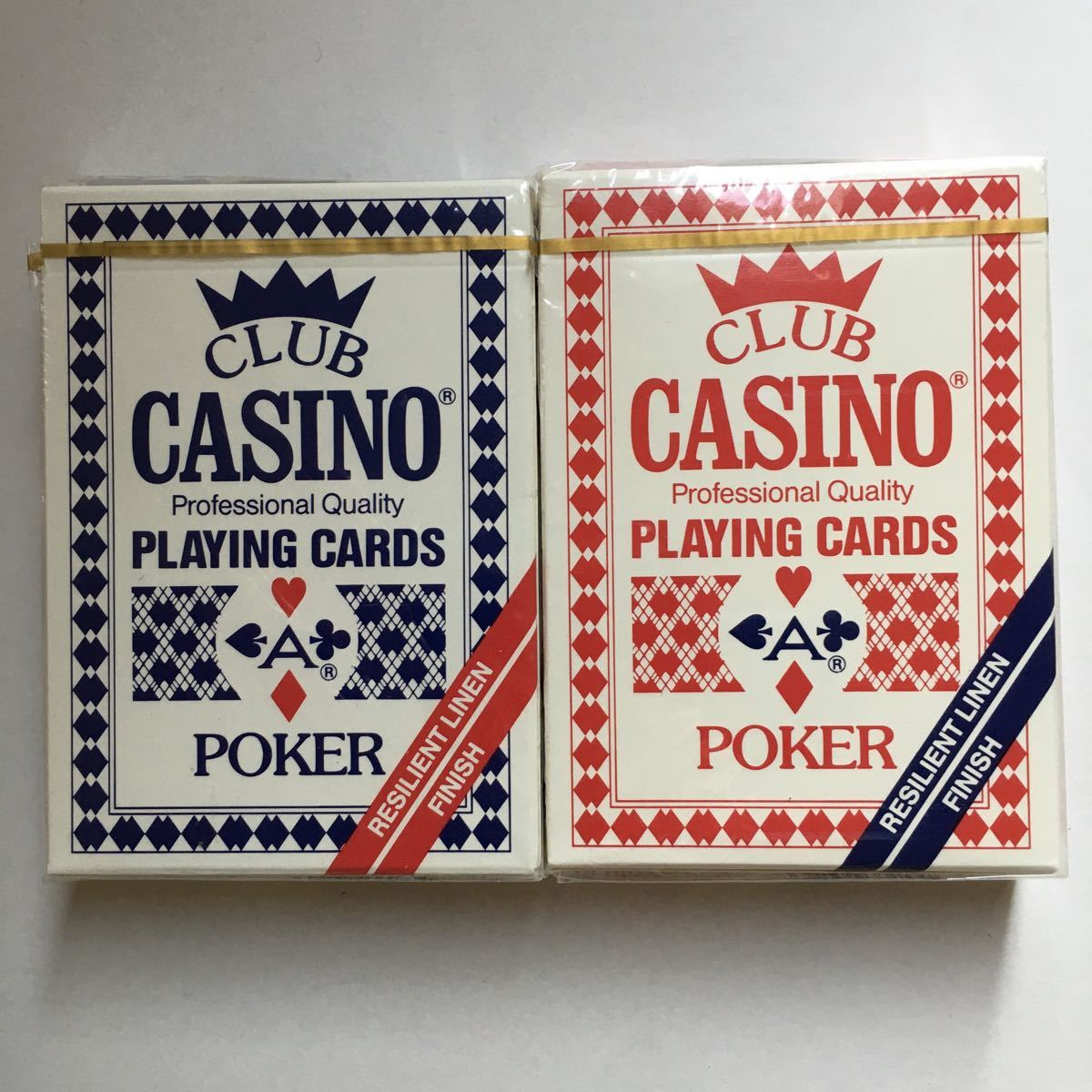 新品未開封】Bee Wynn カジノデック 赤青2個セット Bee Wynn deck 未