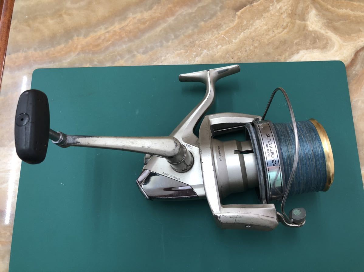 リール SHIMANO Super Aero EV SA157 遠投用リール「シマノ スーパーエアロEV 標準仕様 SA157型 左右