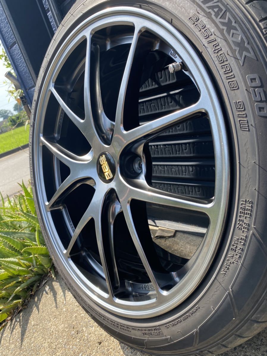 超美品 BBS RI-A 032 18インチ 8J +45 225/40R18 程度極上】BBS RI-A