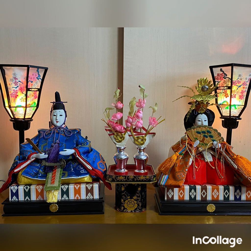 ひな人形 お雛様 お内裏様 親王 幸福雛 和服 着物 十二単 雛人形 ひな祭り 桃の節句 伝統文化 伝統工芸品 インテリア の落札情報詳細 ヤフオク落札価格情報 オークフリー スマートフォン版