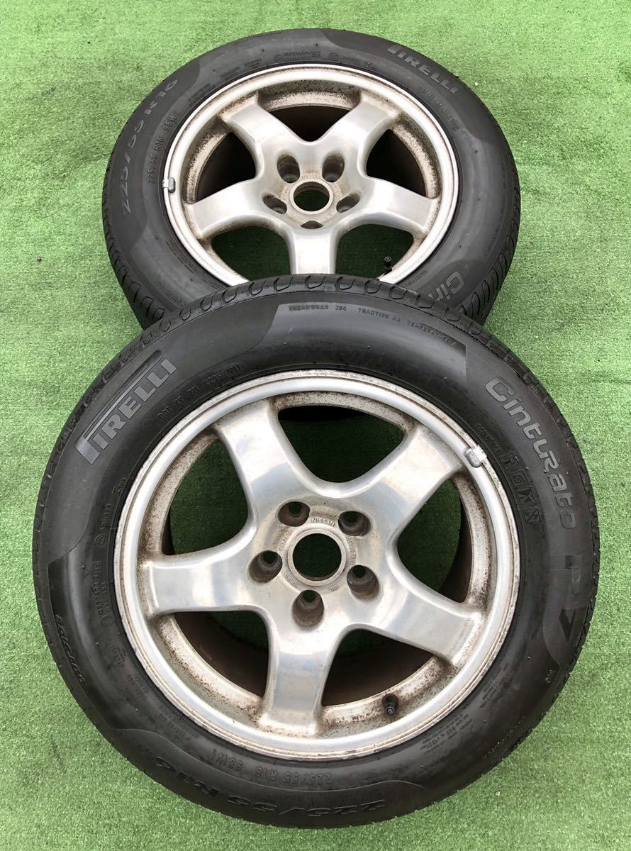 日産　純正　hcr32ホイール205/50R16 日産 純正 hcr32ホイール205/50R16 Yahoo!オークション - 日産