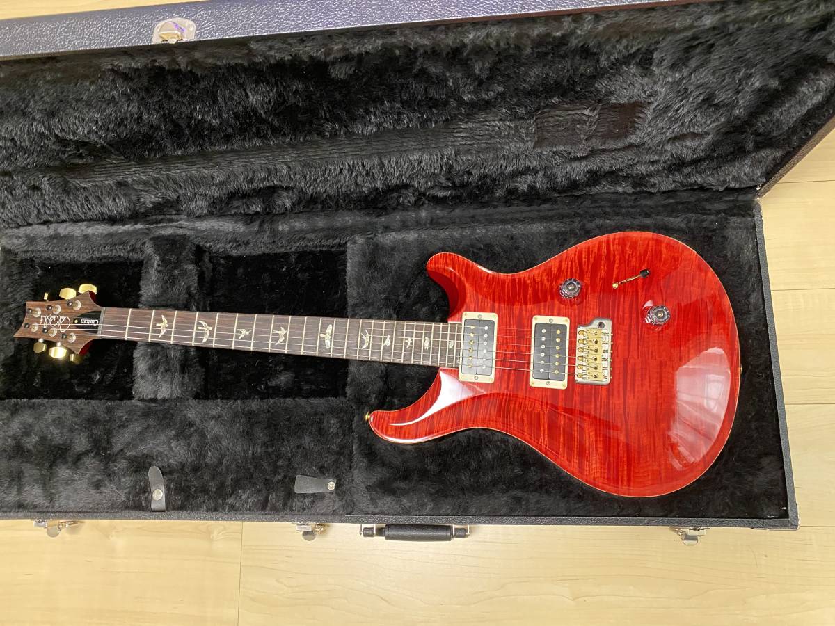 lew様　PRS custom24 コリーナ　10top 光栄堂選抜品 光栄堂楽器選定品 PRS custom24 10top Ruby 超美品の落札情報詳細
