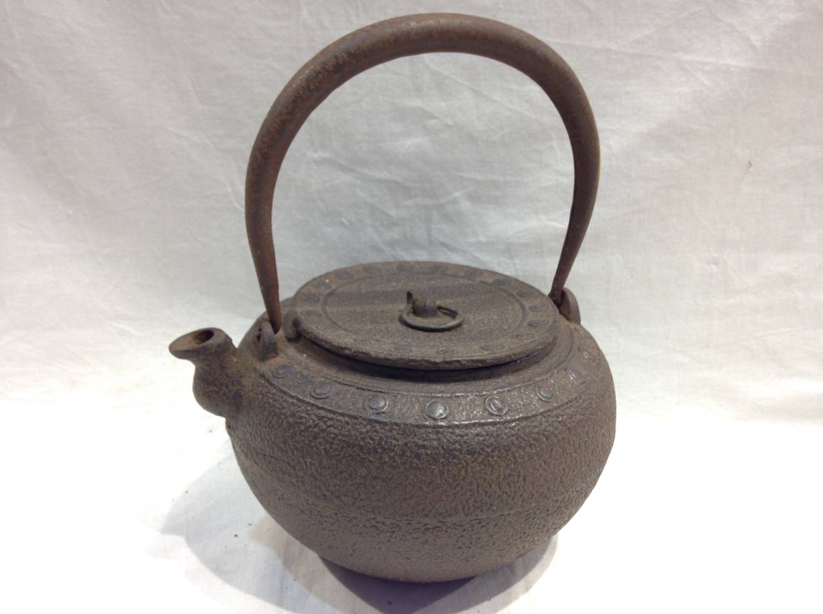 □2555□昭和レトロ 鉄瓶 やかん 急須 茶器 レア アンティーク