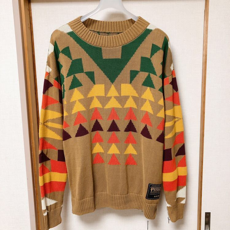 sacai × PENDLETON サカイ ペンドルトン プルオーバー ニット sacai × PENDLETON サカイ ペンドルトン プルオーバー ニット