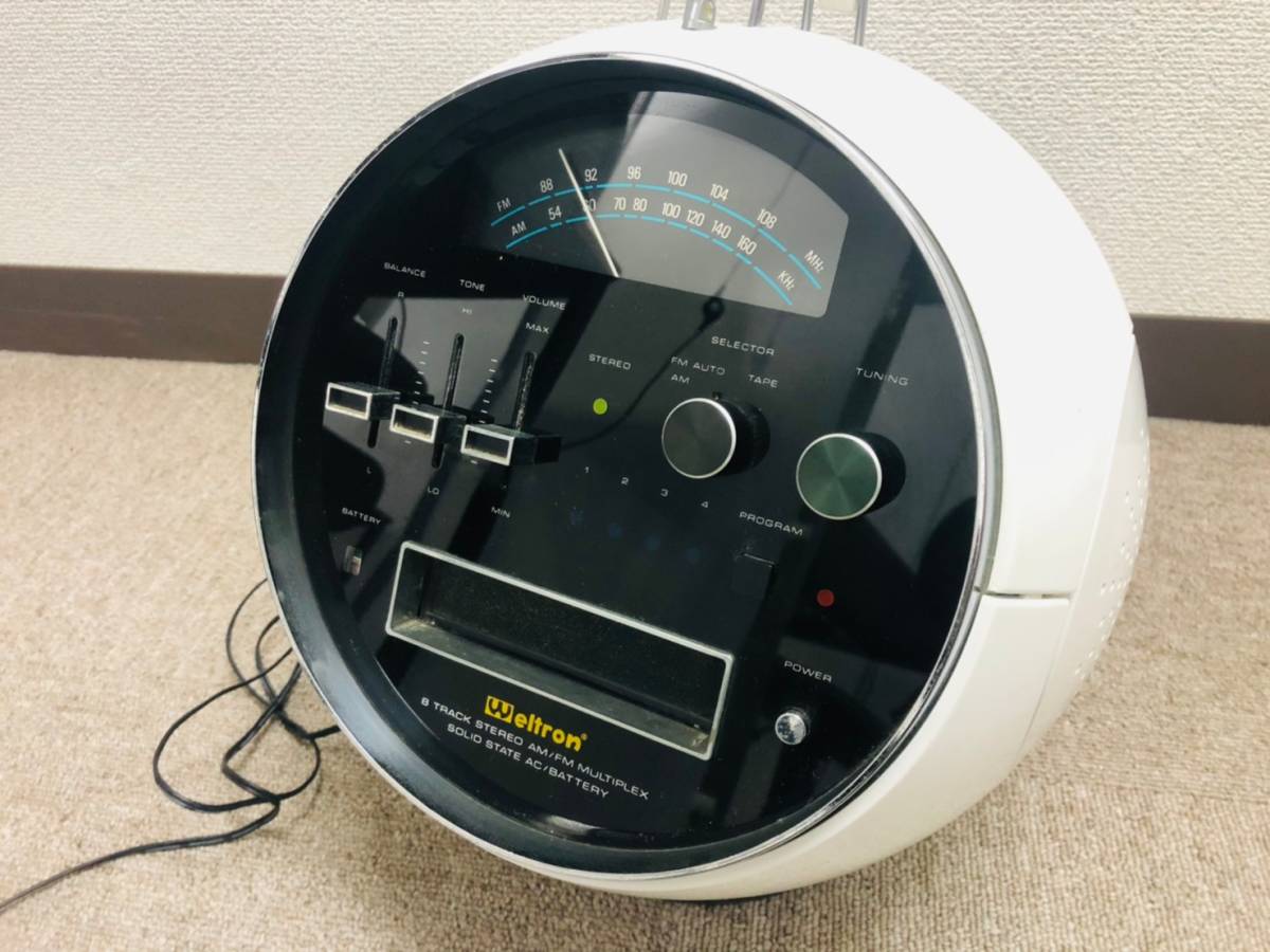 B◇通電OK◇Weltron ウェルトロン 2001 8トラ ラジオ ラジカセ ...