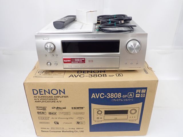 DENON デノン AVC-3808 わらしべ聴者・アンプ聞き比べ DENON デノン AVC-3808 わらしべ聴者・アンプ聞き比べ