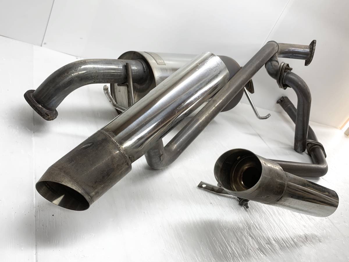 ☆送料込 希少☆415 COBRA 2本出し ドルフィンマフラー ガソリン車