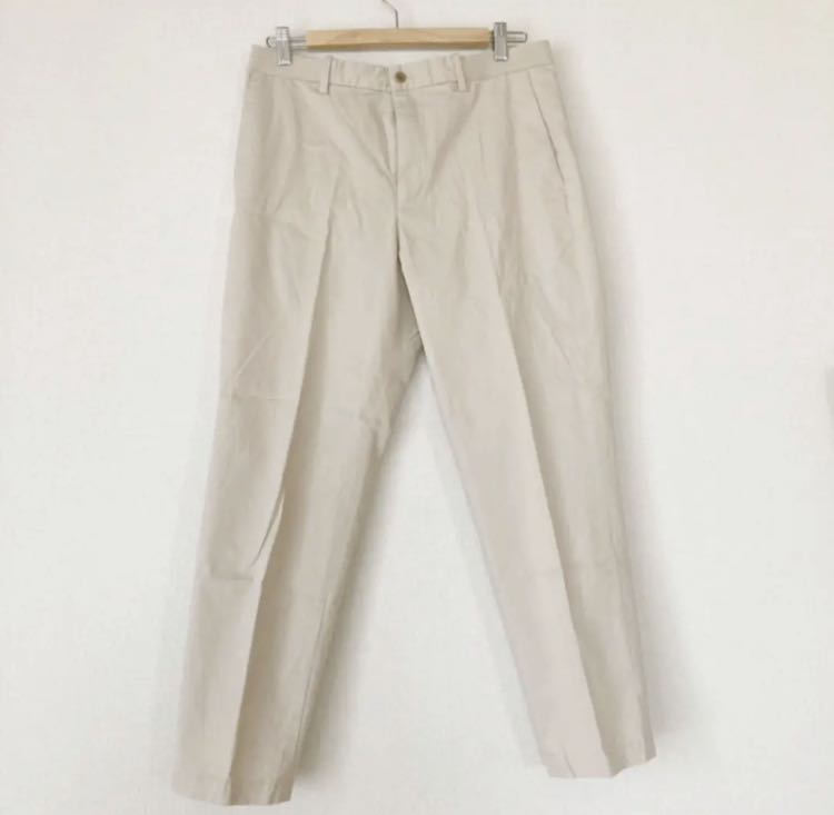 ユニクロイージーアンクルパンツuniqloベージュ321 Mメンズ の落札情報詳細 ヤフオク落札価格情報 オークフリー スマートフォン版