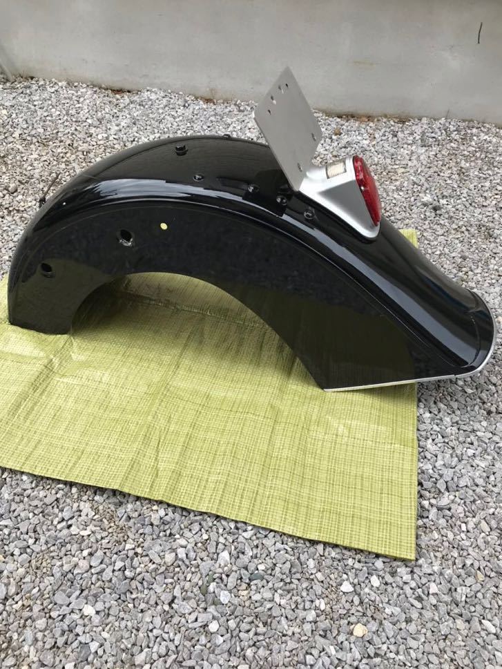 バイク女子 車・バイク・自転車 エリミネーター250v リアフェンダー