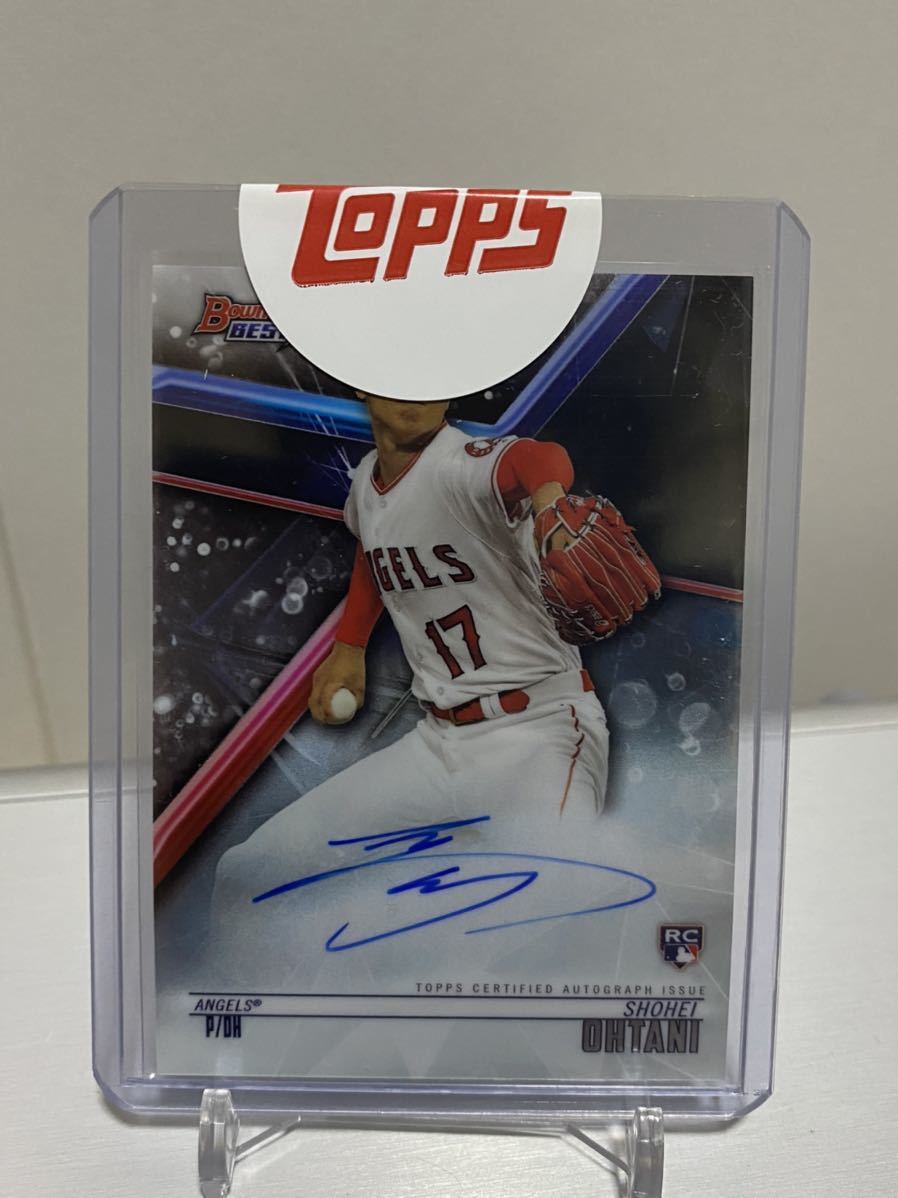 2018 Topps Bowman 大谷翔平 直書き 直筆ルーキーサインカード 2018 Topps Bowman 大谷翔平 直書き 直筆ルーキーサインカード