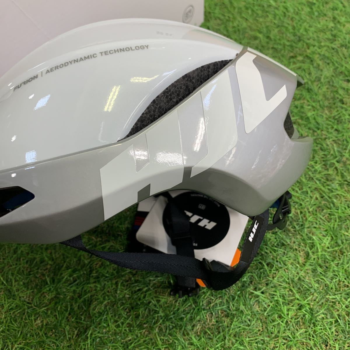 新品】Z2048 F HJC S～Mサイズ 白 自転車 MTB ロードバイク 